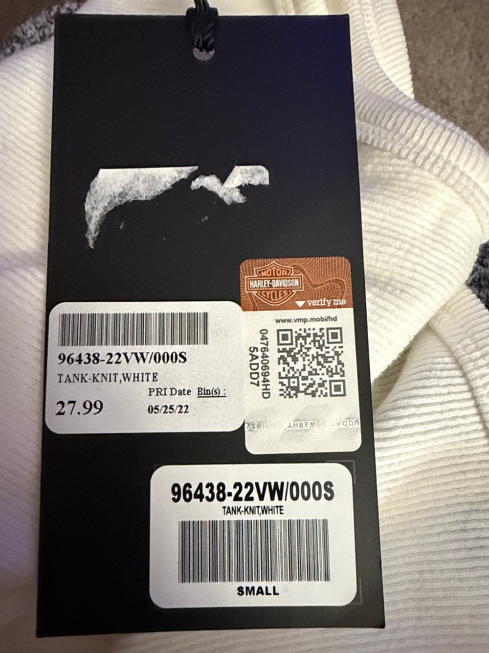 NWT Harley Davidson Tank Top 🔥Size Small - Picture 3 of 3